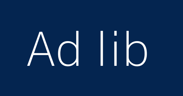 Ad Lib Meaning Abbreviations List Pdf Heart Ct Scan Acronym In The Table Which Are Compilation Of Ad Lib Halamanunited