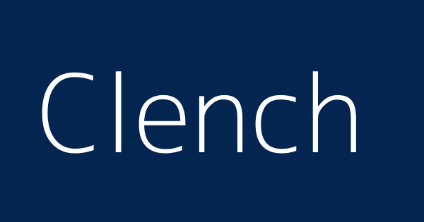 CLENCH definition and meaning