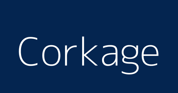 Corkage meaning