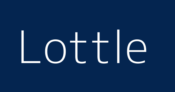 Lottle | Definitions & Meanings That Nobody Will Tell You.