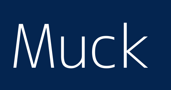 muck definition oxford