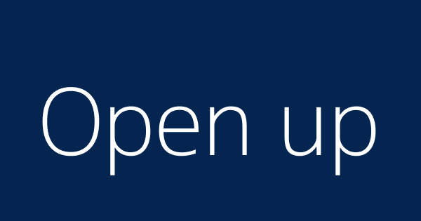 Open Up Definitions Meanings That Nobody Will Tell You
