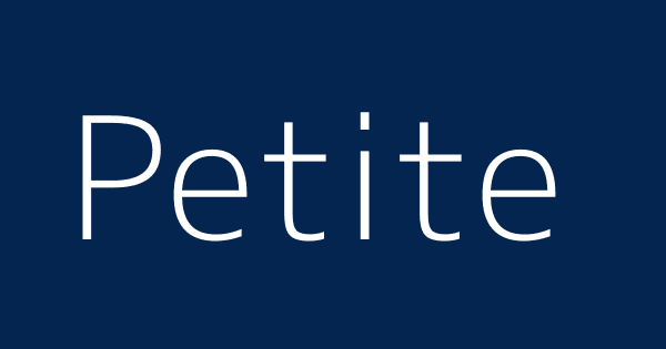 Petite Definitions Meanings That Nobody Will Tell You