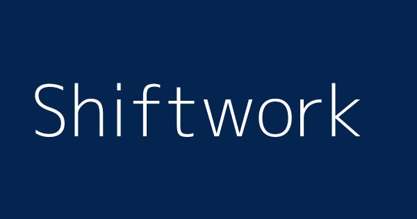 Shift Work Meaning