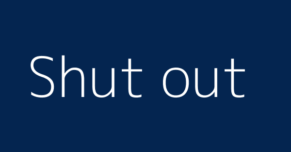 Shut Out Definitions Meanings That Nobody Will Tell You