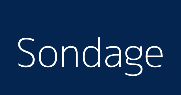 Sondage Definitions Meanings That Nobody Will Tell You