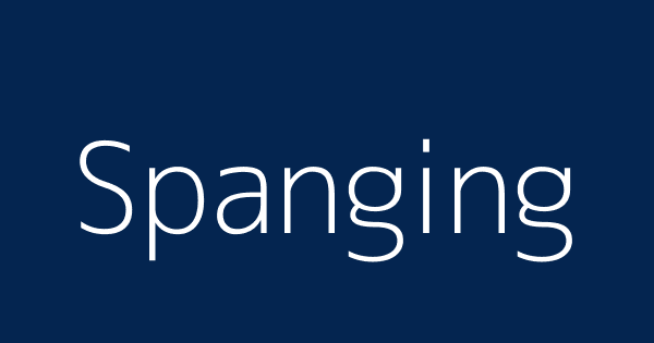 Spanging