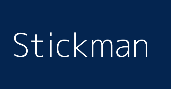 The Definition of Stickman - Red – ATSMFGCo.