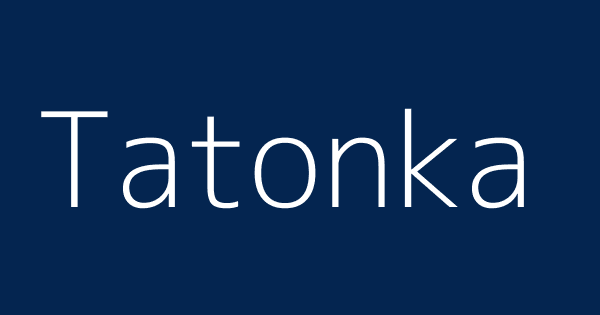 Tatonka Definitions Meanings That Nobody Will Tell You