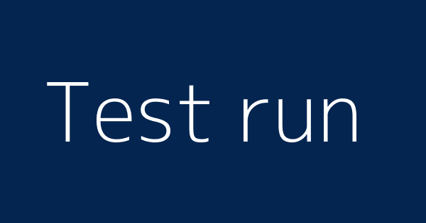 Test Run Definitions Meanings That Nobody Will Tell You
