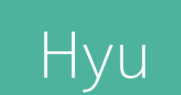 Hyu Definitions Meanings That Nobody Will Tell You